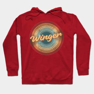 winger vintage circle Hoodie